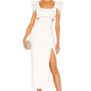 LIKELY- Taliah Gown in White 8
